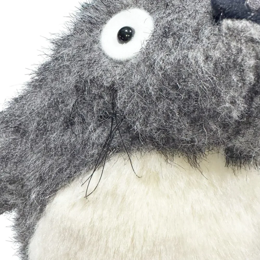 Totoro Plush Toy‎ Gray Sun Arrow Retro 10 Large Ears Soft *No Tags